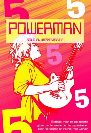 Lesboek powerman solo improvisatie gitaar